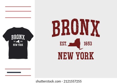 I love Bronx t shirt design