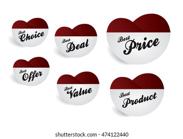 Love Bubble Tags  Product Promotion