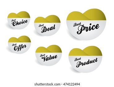 Love Bubble Tags  Product Promotion