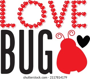 LOVE BUG SVG DESIGN VECTOR FILE