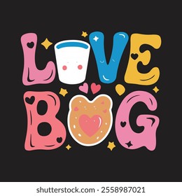 Love Bug Vector Design Vector Illustration