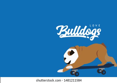 I Love Bulldogs Dog Breed