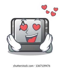 In love button A on a character komputer