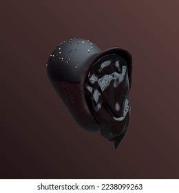 Love Cake 3D Illustration Suitable for any kind of business