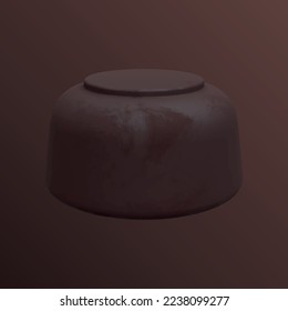 Love Cake 3D Illustration Suitable for any kind of business