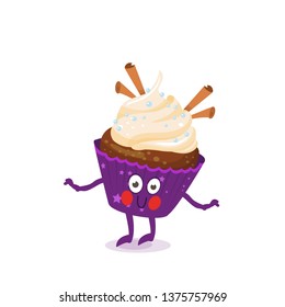 love cake- vector character