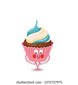 love cake- vector character