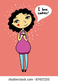 I love cakes