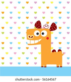 love camel doodle
