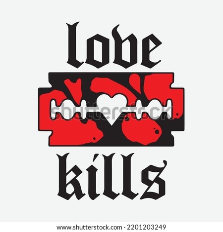 Love can kill us all illustration