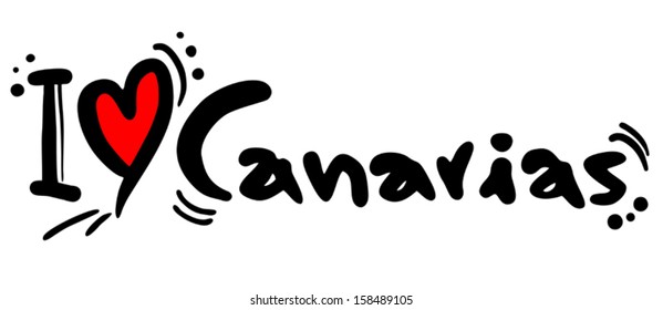 I love Canarias