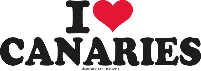 I love canaries