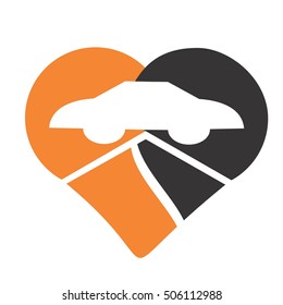 love car vector logo