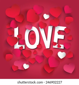 Love card concept | Valentine's day card