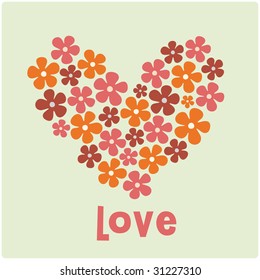 diseño de tarjeta de amor