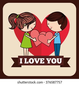 Love Card Design Stock Vector (Royalty Free) 376587757 | Shutterstock