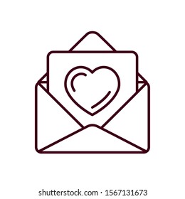 Love card design, Passion romantic valentines day wedding romance decoration theme Vector illustration