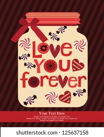 love card design. vector illustration