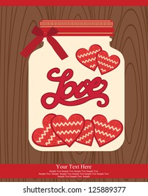 love card design. vector illustration