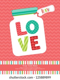 love card design. vector illustration