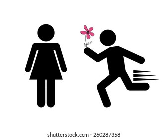 love card design, vector illustration eps10 graphic 