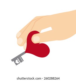 love card design, vector illustration eps10 graphic 