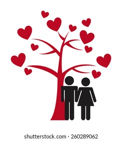 love card design, vector illustration eps10 graphic 
