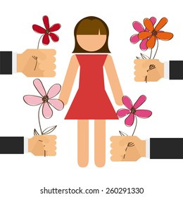 love card design, vector illustration eps10 graphic 