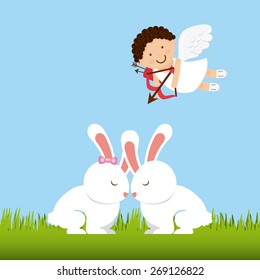 love card design, vector illustration eps10 graphic