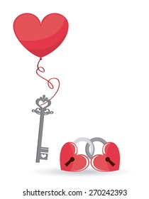 love card design, vector illustration eps10 graphic 