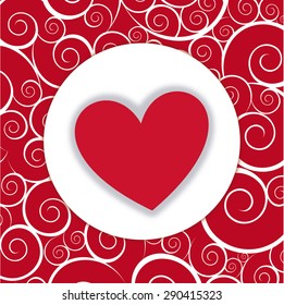 love card design, vector illustration eps10 graphic 