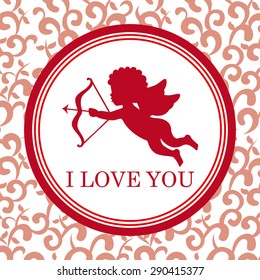 love card design, vector illustration eps10 graphic 