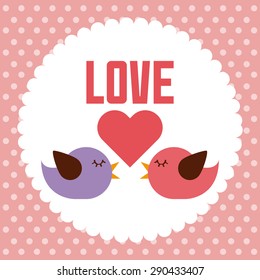 love card design, vector illustration eps10 graphic 