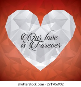 love card design, vector illustration eps10 graphic 