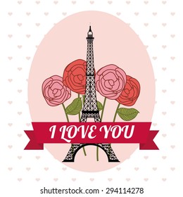 love card design, vector illustration eps10 graphic 