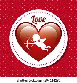 love card design, vector illustration eps10 graphic 