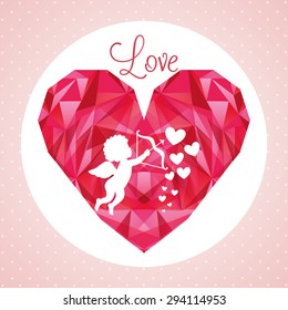 love card design, vector illustration eps10 graphic 