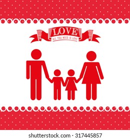 love card design, vector illustration eps10 graphic 