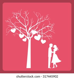 love card design, vector illustration eps10 graphic 