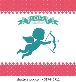 love card design, vector illustration eps10 graphic 