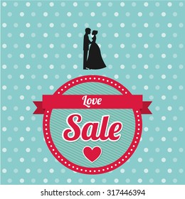 love card design, vector illustration eps10 graphic 