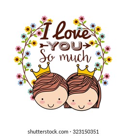 love card design, vector illustration eps10 graphic 