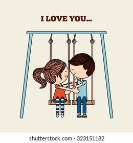 love card design, vector illustration eps10 graphic 