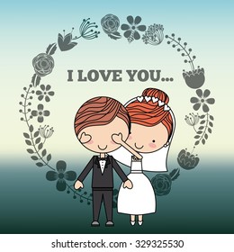 love card design, vector illustration eps10 graphic 