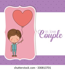 love card design, vector illustration eps10 graphic 