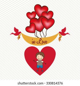 love card design, vector illustration eps10 graphic 