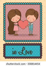 love card design, vector illustration eps10 graphic 