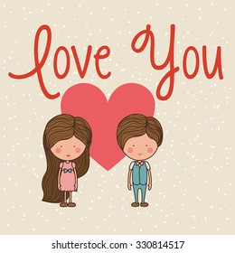 love card design, vector illustration eps10 graphic 