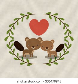 love card design, vector illustration eps10 graphic 