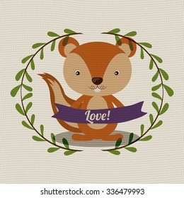 love card design, vector illustration eps10 graphic 
